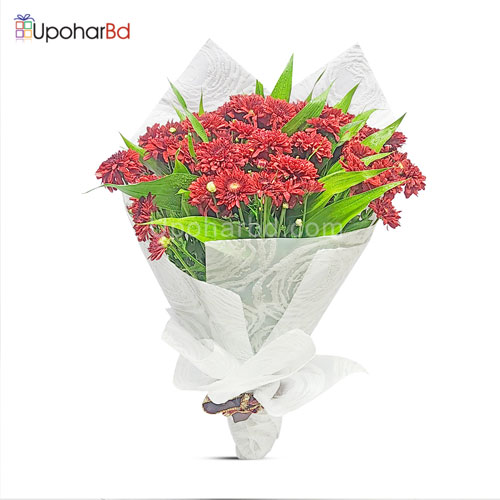 Red Chrysanthemum Bouquet