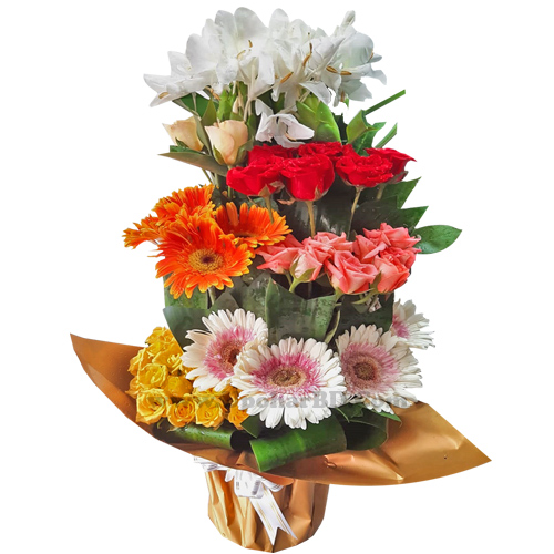 Mixed Flower With Dolonchapa