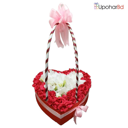 Special heart shape bouquet